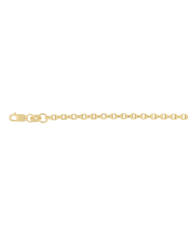 18CT Y/G OBLONG H.TRA 2.6m/50c